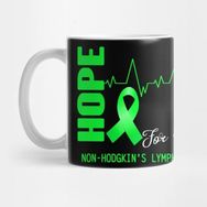 Pixxa Hope For A Cure Non-Hodgkin's Lymphoma Awareness Support Non-Hodgkin's Lymphoma Warrior Gifts Kupa Bardak