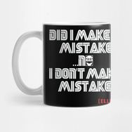 Pixxa I Dont Make Mistakes Mr Robot Kupa Bardak