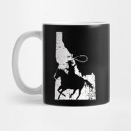Pixxa Idaho Cowboy Boise horse Potato T-Shirt | Gift Idea Kupa Bardak