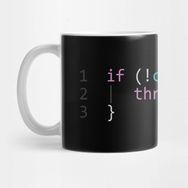 Pixxa If Coffee Throw Erro Programlama Kupa Bardak