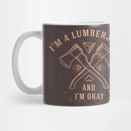 Pixxa Im A Lumberjack Kupa Bardak