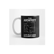 Pixxa Im An Architect Design Kupa Bardak