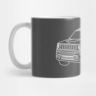 Pixxa Jeep Renegade Kupa Bardak