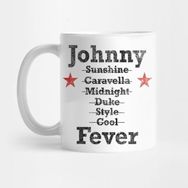 Pixxa Johnny Fever's Coffee Kupa Bardak, Distressed Kupa Bardak