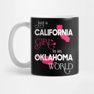 Pixxa Just California Girl In Oklahoma World Kupa Bardak