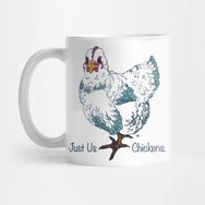 Pixxa Just Us Chickens Kupa Bardak