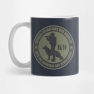 Pixxa K9 Special Operations Dog Handler Kupa Bardak