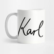 Pixxa Karl Marx Signature Kupa Bardak