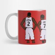 Pixxa Kawhi Leonard ve Kyle Lowry Toronto Raptors Kupa Bardak