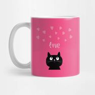 Pixxa Kedi ve Aşk Kupa Bardak