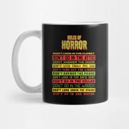 Pixxa Korku Filmi Rules Of Horror Kupa Bardak