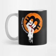 Pixxa Kripto Cryptocurrency Bitcoin Logo Kupa Bardak