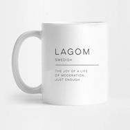 Pixxa Lagom Kelime Anlamı Kupa Bardak