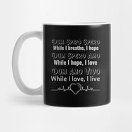 Pixxa Latin Language Inspirational Quote Kupa Bardak
