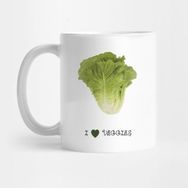 Pixxa Lettuce I Love Veggies Kupa Bardak