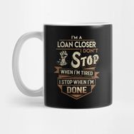Pixxa Loan Closer T Shirt - I Stop When Done Gift Item Tee Kupa