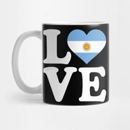 Pixxa Love Argentina Kupa Bardak