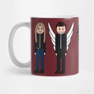 Pixxa Lucifer Characters Cartoon Icons Kupa Bardak