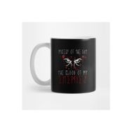 Pixxa Makeup Of The Day The Blood Of My Enemies | White Font Kupa Bardak
