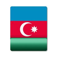 Pixxa Model - 1 Azerbaycan Bayrağı - Azərbaycan Bilek Destekli Mouse Pad