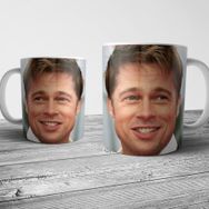 Pixxa Model 1 Brad Pitt Kupa Bardak