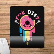 Pixxa Model 1 Diyet Düşmanı-Lanet Diet Bilek Destekli Mouse Pad