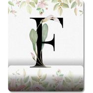 Pixxa Model 1 F Harfi-Çiçekli Harf Bilek Destekli Mouse Pad