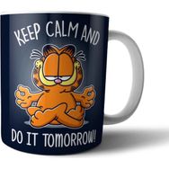 Pixxa Model 1 Garfield Keep Calm and Do it Tomorrow Kupa Bardak