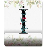 Pixxa Model 1 I Harfi - Çiçekli Harf Bilek Destekli Mouse Pad