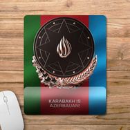 Pixxa Model 1 Karabağ Azerbaycandır Qarabağ Azərbaycandır Bilek Destekli Mouse Pad