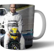 Pixxa Model 1 Lewis Hamilton Mercedes Formula Kupa Bardak