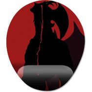 Pixxa Model 1 Oval Devilman-Akira Fudo Bilek Destekli Mouse Pad