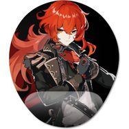 Pixxa Model -1 Oval Diluc-Genshin Impact Bilek Destekli Mouse Pad
