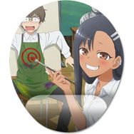 Pixxa Model -1 Oval Don't Toy With Me Miss Nagatoro Ijiranaide Nagatoro San Bilek Destekli Mouse Pad