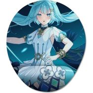 Pixxa Model -1 Oval Faruzan-Genshin Impact Bilek Destekli Mouse Pad