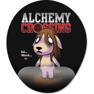Pixxa Model 1 Oval Fullmetal Alchemist Alchemy Crossing Bilek Destekli Mouse Pad