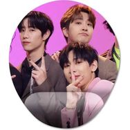 Pixxa Model - 1 Oval Got7 Bilek Destekli Mouse Pad
