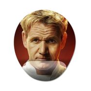 Pixxa Model -1 Oval Hell's Kitchen Gordon Ramsay Bilek Destekli Mouse Pad