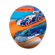 Pixxa Model 1 Oval Hot Wheels Bilek Destekli Mouse Pad