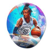 Pixxa Model -1 Oval Ja Morant Nba Bilek Destekli Mouse Pad