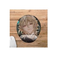 Pixxa Model -1 Oval Kaveh Genshin Impact Bilek Destekli Mouse Pad