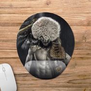 Pixxa Model -1 Oval Khabib Nurmagomedov Bilek Destekli Mouse Pad