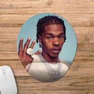 Pixxa Model -1 Oval Lil Baby Bilek Destekli Mouse Pad