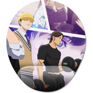 Pixxa Model 1 Oval Lookism Bilek Destekli Mouse Pad