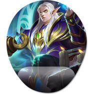 Pixxa Model -1 Oval Mobile Legends Estes Bilek Destekli Mouse Pad