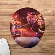 Pixxa Model -1 Oval Mobile Legends-Lolita Bilek Destekli Mouse Pad