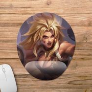 Pixxa Model -1 Oval Mobile Legends Masha Bilek Destekli Mouse Pad