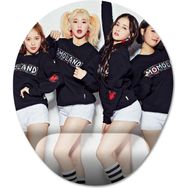 Pixxa Model -1 Oval Momoland Bilek Destekli Mouse Pad