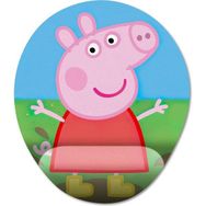 Pixxa Model -1 Oval Peppa Pig Bilek Destekli Mouse Pad