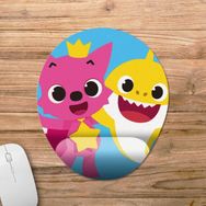 Pixxa Model -1 Oval Pinkfong - Youtube Bilek Destekli Mouse Pad